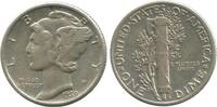 Etats - Unis Argent 1 Dime 1 Dime Liberte Etats - Unis Argent -