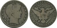 Etats - Unis Argent 1/2 Dollar 1/2 Dollar Barber Etats - Unis Argent -