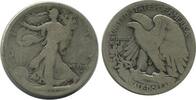 Etats - Unis Argent 1/2 Dollar 1/2 Dollar Liberte Etats - Unis Argent -