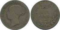 Grande Bretagne Argent 6 Pence 6 Pence Victoria Grande Bretagne Argent - Grande Bretagne -