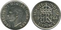 Grande Bretagne Argent 6 Pence 6 Pence Georges VI Grande Bretagne Argent - Grande Bretagne -