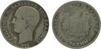 Grèce Argent 1 Drachme 1 Drachme Georges Ier Grèce Argent -
