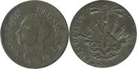 Haïti Argent 25 Centimes 25 Centimes Président Pétion Haïti Argent -