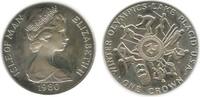 Ile de Man Argent 1 Couronne 1 Couronne Ile de Man Argent -