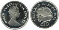 Iles Falkland Argent 10 Livres 10 Livres Elisabeth II Iles Falkland Argent -