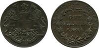 Indes - Est Compagnie 1/4 Anna 1/4 Anna indes - Est compagnie -