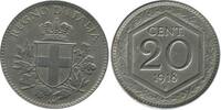 Italie - Italie Reunifiee 20 Centimes Tranche Lisse 20 Centimes Tranche Lisse Italie - Italie Reunifiee -