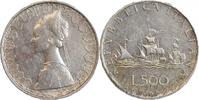 Italie Argent - Italie Reunifiee 500 Lires 500 Lires Italie Argent - Italie Reunifiee -