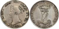 Italie Argent - Parme 10 Soldi 10 Soldi Marie Louise Italie Argent - Parme -