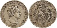 Italie Argent - Sardaigne 5 Lires 5 Lires Charles Felix Italie Argent - Sardaigne -