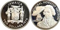 Jamaïque Argent 10 Dollars 10 Dollars Jamaïque Argent -