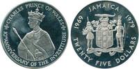 Jamaïque Argent 25 Dollars 25 Dollars Jamaïque Argent -