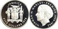 Jamaïque Argent 5 Dollars 5 Dollars Jamaïque Argent -