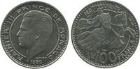 Monaco 100 Francs Essai de 100 Francs Rainier III Monaco -