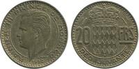Monaco 20 Francs 20 Francs Rainier III Monaco -