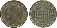 Monaco 20 Francs Essai de 20 Francs Rainier III Monaco -