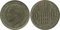 Monaco 20 Francs 20 Francs Rainier III Monaco -