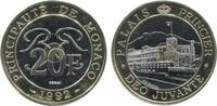 Monaco 20 Francs 20 Francs Bi-metallique Rainier III Monaco Essai -