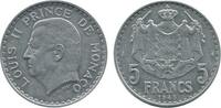 Monaco 5 Francs 5 Francs Louis II Monaco -