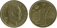 Monaco 50 Centimes 50 Centimes Rainier III Monaco -