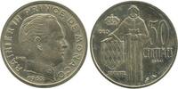 Monaco 50 Centimes Essai de 50 Centimes Rainier III Monaco -