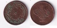 Türkei Konstantinopel 5 Para 1255/13AH ss