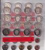Deutschland 1 Pf - 5 DM Kurssatz BRD -