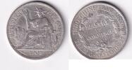 Indochina 1 Piaster 1906 ss 45,00 EUR  Excl. 10,00 EUR Verzending