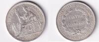 Indochina 1 Piaster 1907 ss 50,00 EUR  Excl. 10,00 EUR Verzending