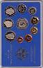 Deutschland 1 Pfennig - 5 DM 1995 Kurssatz D PP 45,00 EUR  Excl. 10,00 EUR Verzending