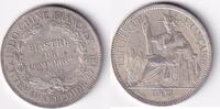 Indochina 1 Piaster 1908 ss 55,00 EUR  Excl. 10,00 EUR Verzending