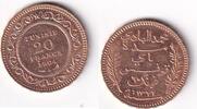 Tunesien 20 Francs 1904 vz 595,00 EUR  Excl. 20,00 EUR Verzending