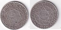 Marokko 5 Francs 1352AH ss 10,00 EUR  Excl. 10,00 EUR Verzending