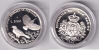 San Marino 1000 Lira 1993 Falke und Specht proof 28,00 EUR  Excl. 10,00 EUR Verzending