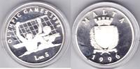 Malta 5 M Pfund 1996 Olympiade Atlanta proof 45,00 EUR  Excl. 10,00 EUR Verzending