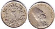 Ägxpten 2 Millieme 1924H ss 8,00 EUR  Excl. 10,00 EUR Verzending