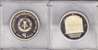 DDR DDR 5 Mark 1985 Dresdner Zwinger PP 5500 Ex. orig. verplombt -