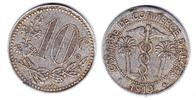 Algerien 10 centiemes 1919 Notgeldmünze s-ss 12,00 EUR  Excl. 10,00 EUR Verzending