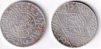 Marokko 2 1/2 Dirham 1299AH Paris ss-vz 40,00 EUR  Excl. 10,00 EUR Verzending