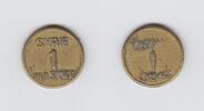 Syrien 1 Piaster o.Datum ss 8,00 EUR  Excl. 10,00 EUR Verzending
