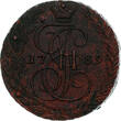 Russland 5 Kopeken kopeks RUSSIA 5 kopecks 1789 EM Catherine II (1762-1796) NGC MS-62 BN Bitkin#643