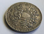Switzerland Schweiz Swiss  Swiss 1897 Medal Cantons Vaud Independence Centennial Woman Silver UNC