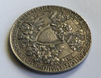 Switzerland Schweiz Swiss  Swiss 1897 Medal Cantons Vaud Independence Centennial Woman Silver UNC