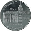 USA Amerika 1$ one Dollar P U.S. Capitol Visitor Center USA 1$ one Dollar 2001 P U.S. Capitol Visitor Center Silver Coin UNC