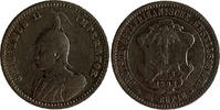 German East Africa 1/4 Rupie 1898 KM#3 DOA Deutsch Ostafrika VF