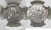 Russland Russia 10 Kopeken kopeks Grivenik RUSSIA Grivenik 1748 Silver HHP AU53 Elisaveta (1741-1762) Bitkin#208 -