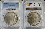 $1 1884 The United States of America 1884-O $1 America 1 dollar 1884 O PCGS MS63 KM#110 Top Erhaltung !! MS63