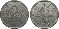 Frankreich France 2 Francs 1981 KM#942.1 -