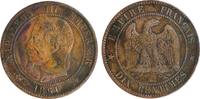 Frankreich France Dix centimes Napoléon III, tête laurée 1861 Dix centimes Napoléon III, tête laurée 1861 FRANCE SECOND EMPIRE 1861 -
