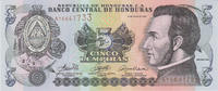 Honduras 5 Lempiras Honduras 5 Lempiras 13.07.2006 KM#91b UNC -